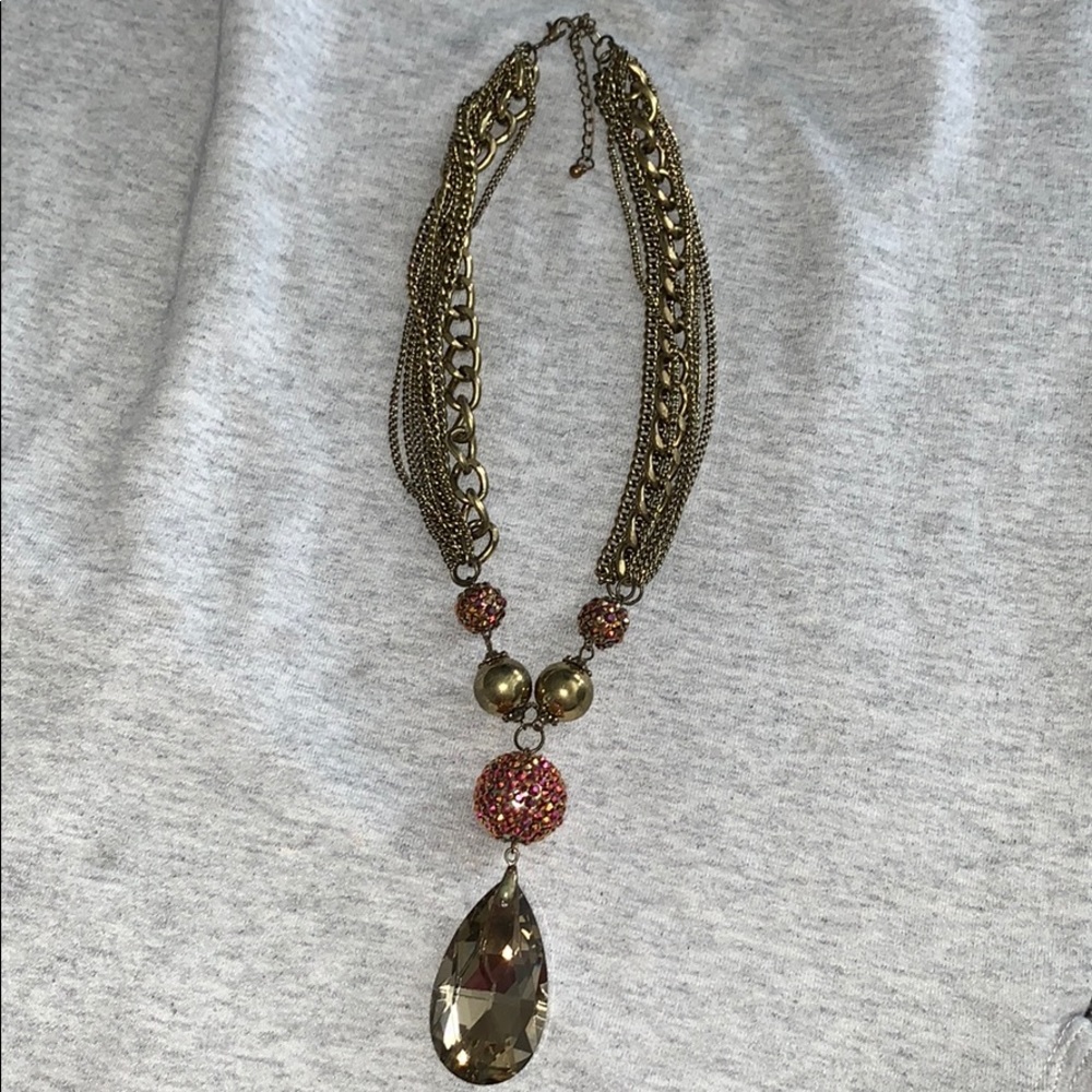 Diamond Drop Necklace
